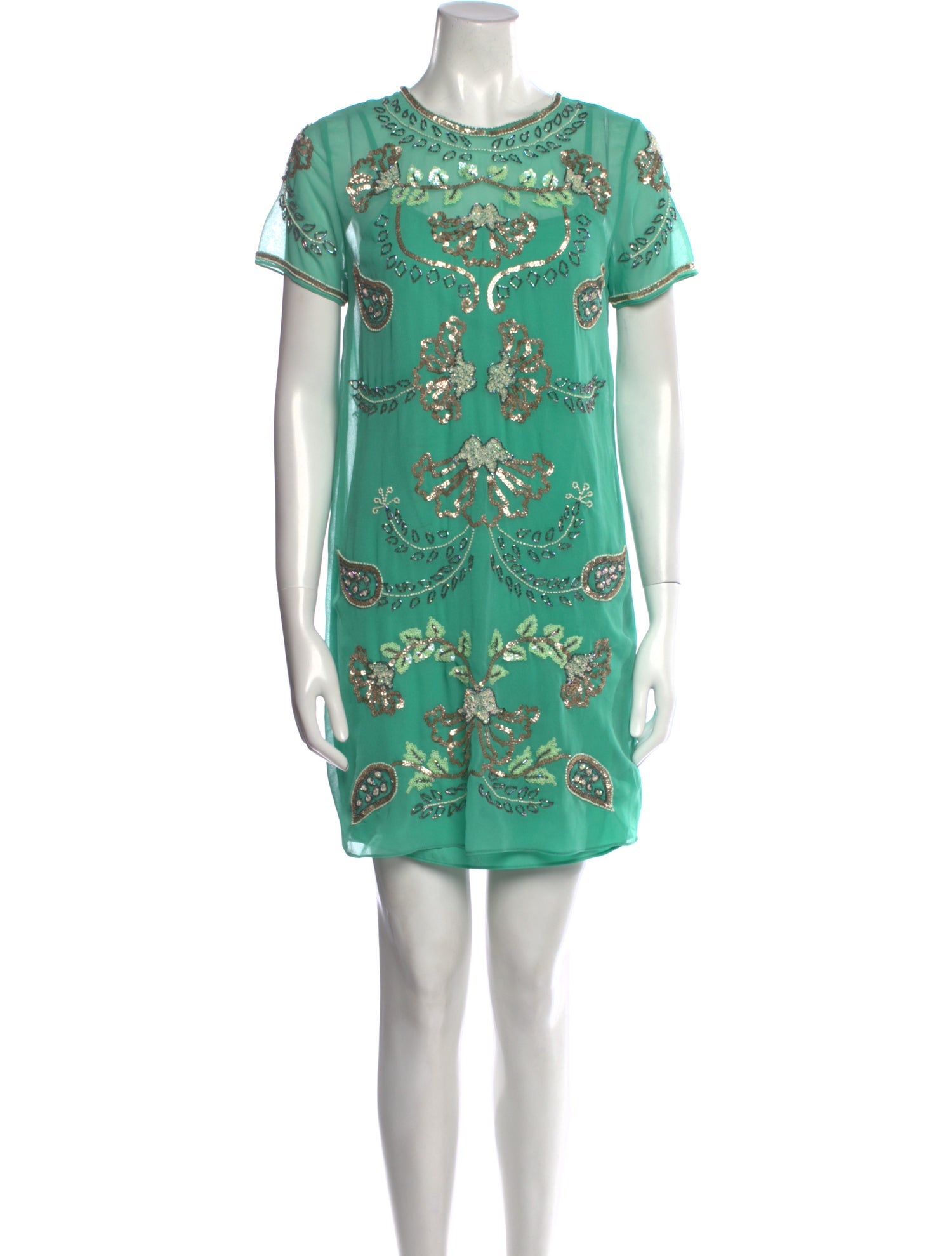 Needle & Thread Printed Mini Dress