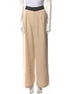 Nonchalant Colorblock Pattern Wide Leg Pants