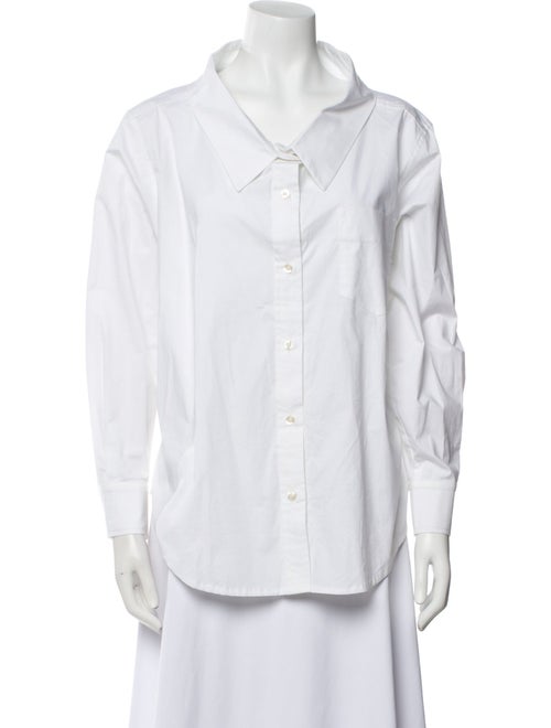 Nonchalant Three-Quarter Sleeve Button-Up Top