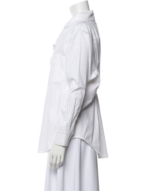 Nonchalant Three-Quarter Sleeve Button-Up Top