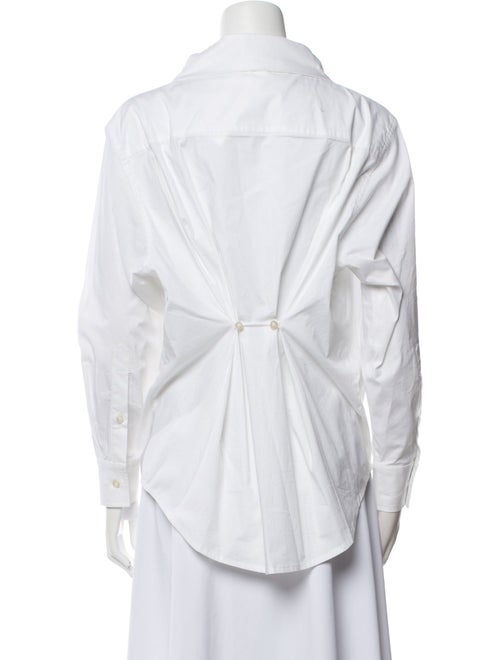 Nonchalant Three-Quarter Sleeve Button-Up Top