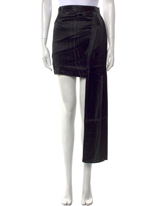 Nonchalant Striped Mini Skirt