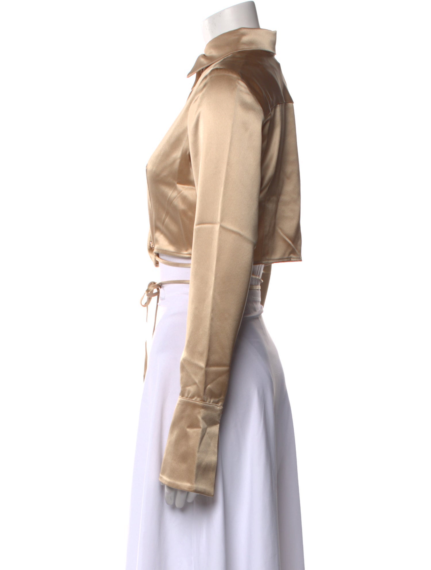 Nonchalant Long Sleeve Crop Top