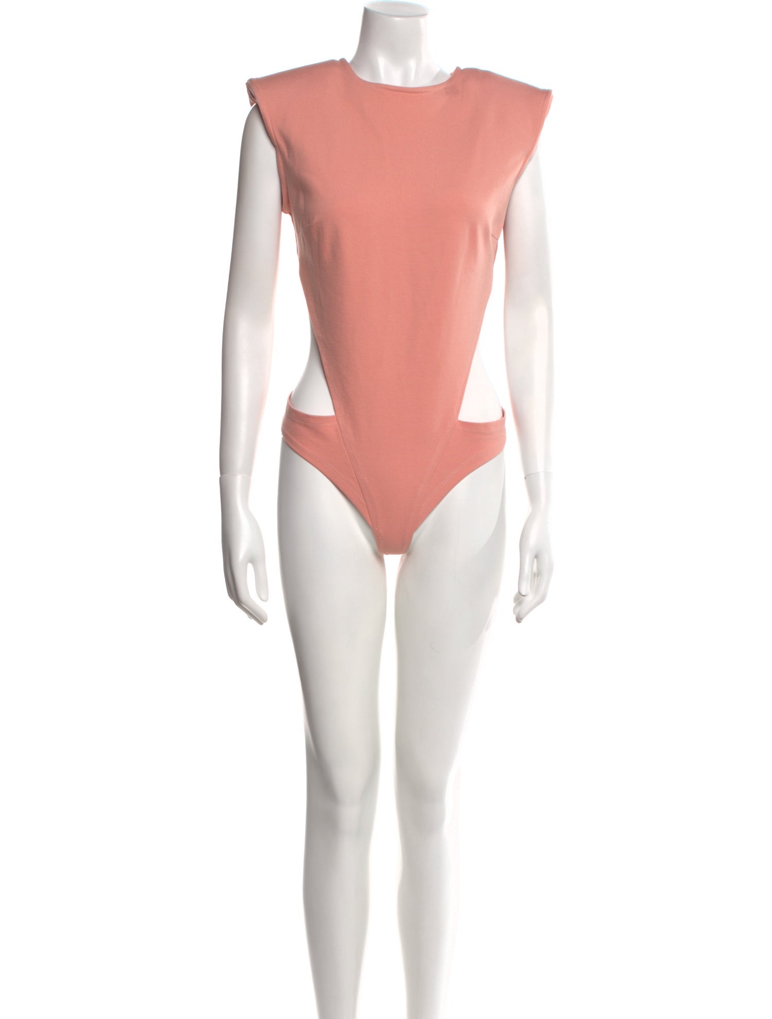 Nonchalant Bateau Neckline Sleeveless Bodysuit