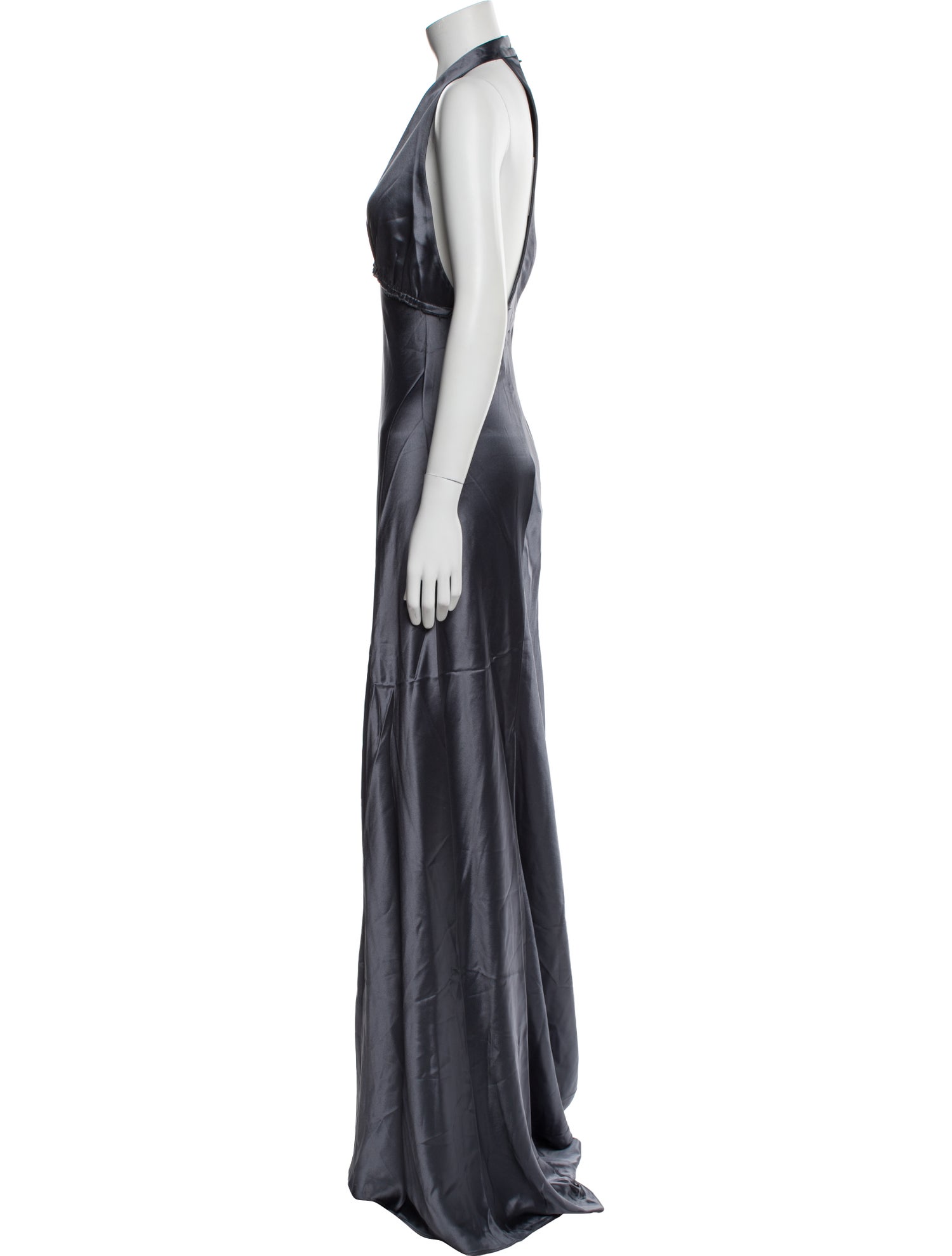 Nonchalant Halterneck Long Dress w/ Tags