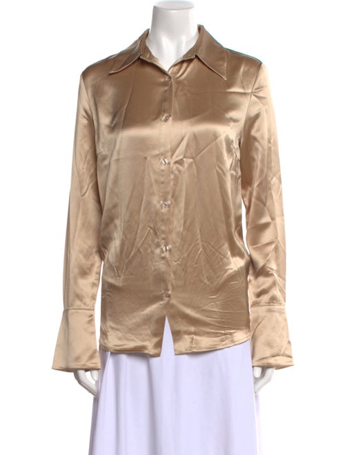 Nonchalant Long Sleeve Button-Up Top