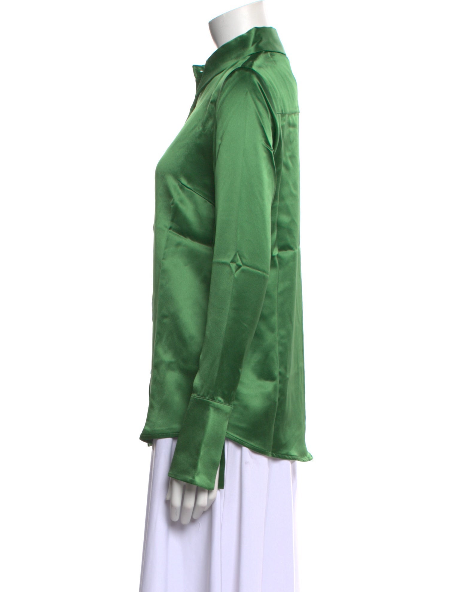 Nonchalant Long Sleeve Button-Up Top