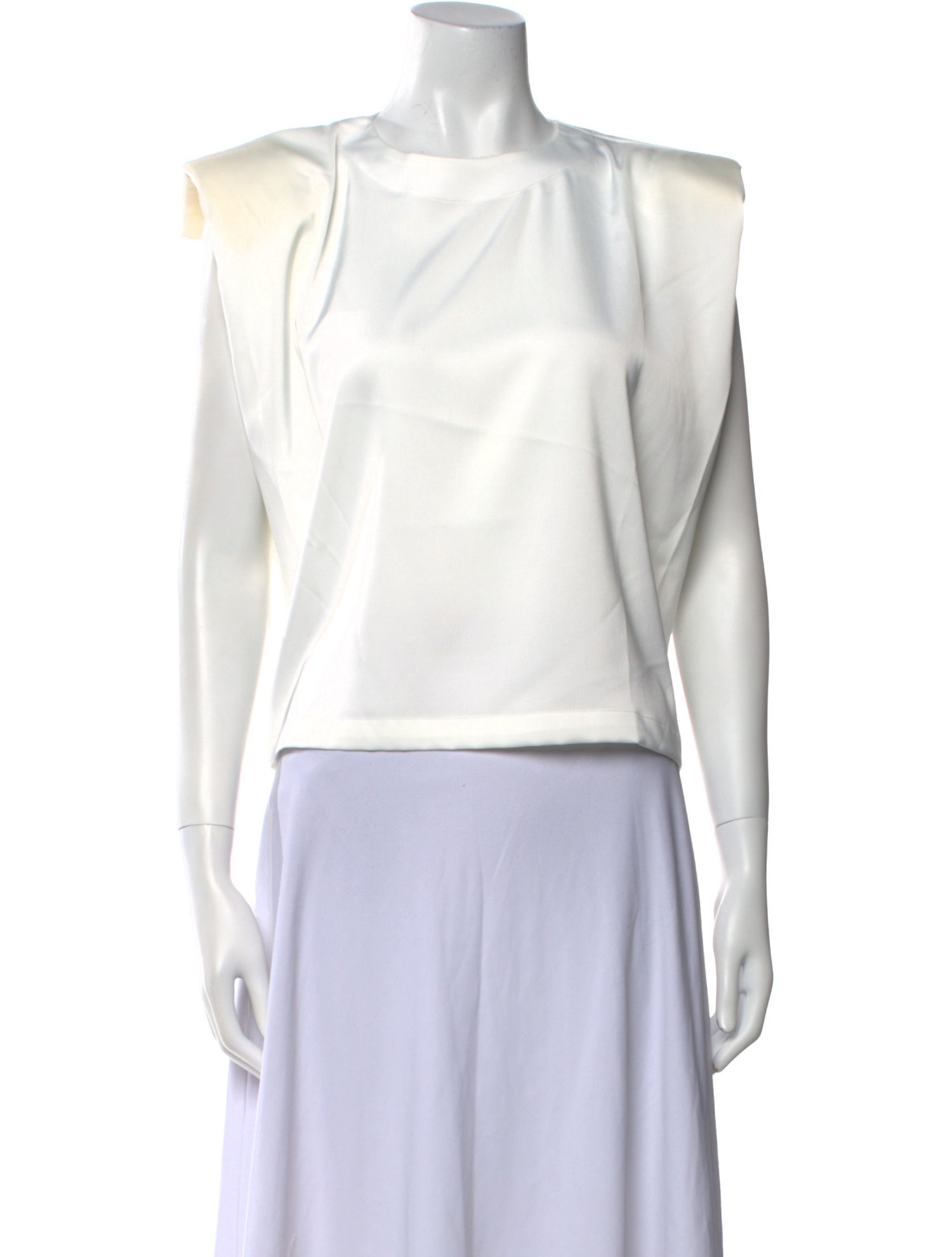 Nonchalant Bateau Neckline Short Sleeve Crop Top w/ Tags