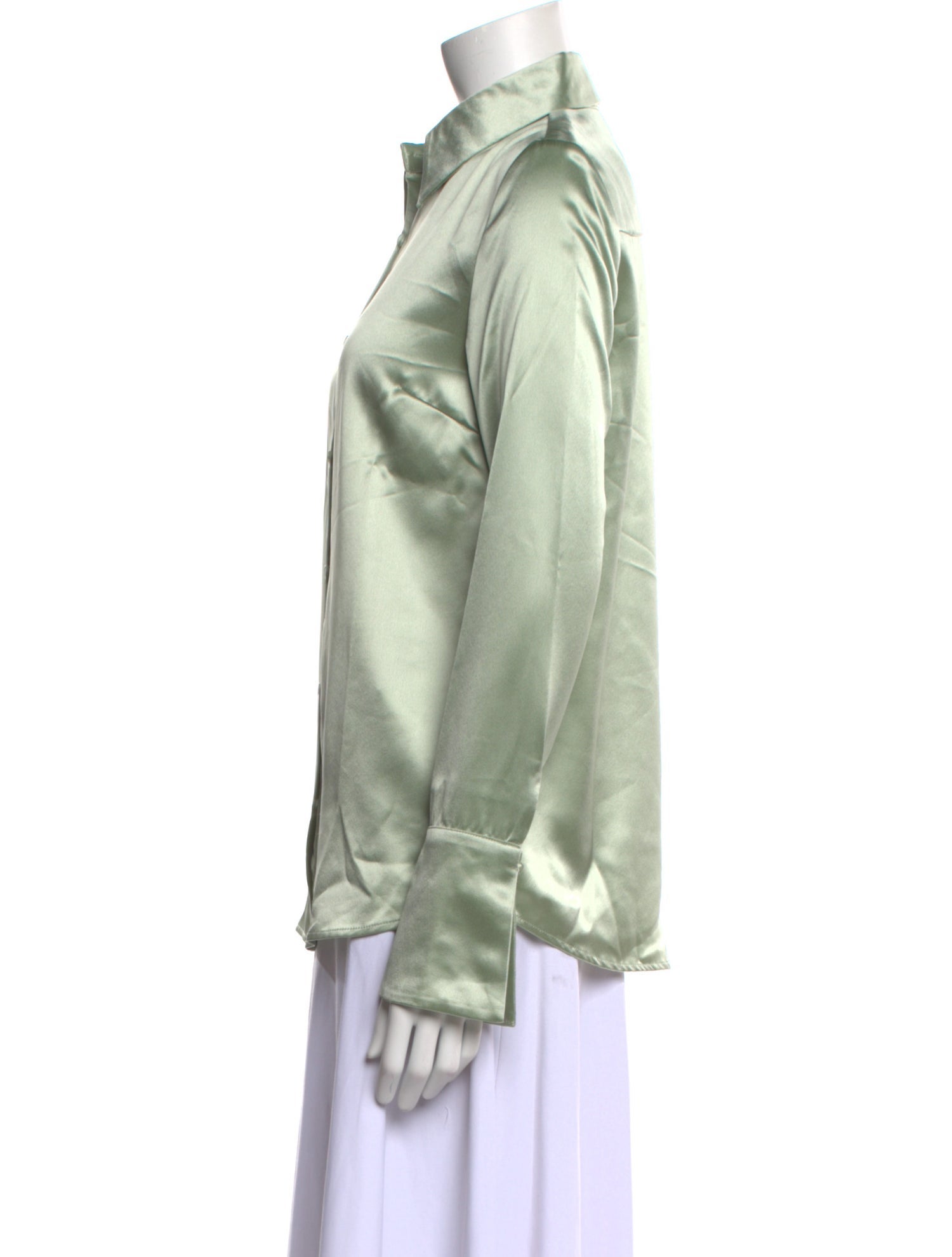 Nonchalant Long Sleeve Button-Up Top w/ Tags