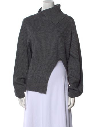 Nonchalant Wool Mock Neck Sweater