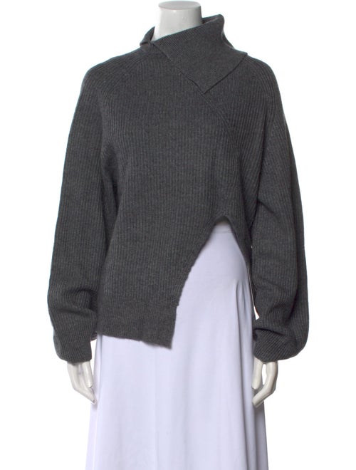 Nonchalant Wool Mock Neck Sweater