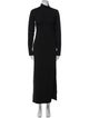 Nonchalant Turtleneck Long Dress