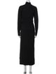 Nonchalant Turtleneck Long Dress