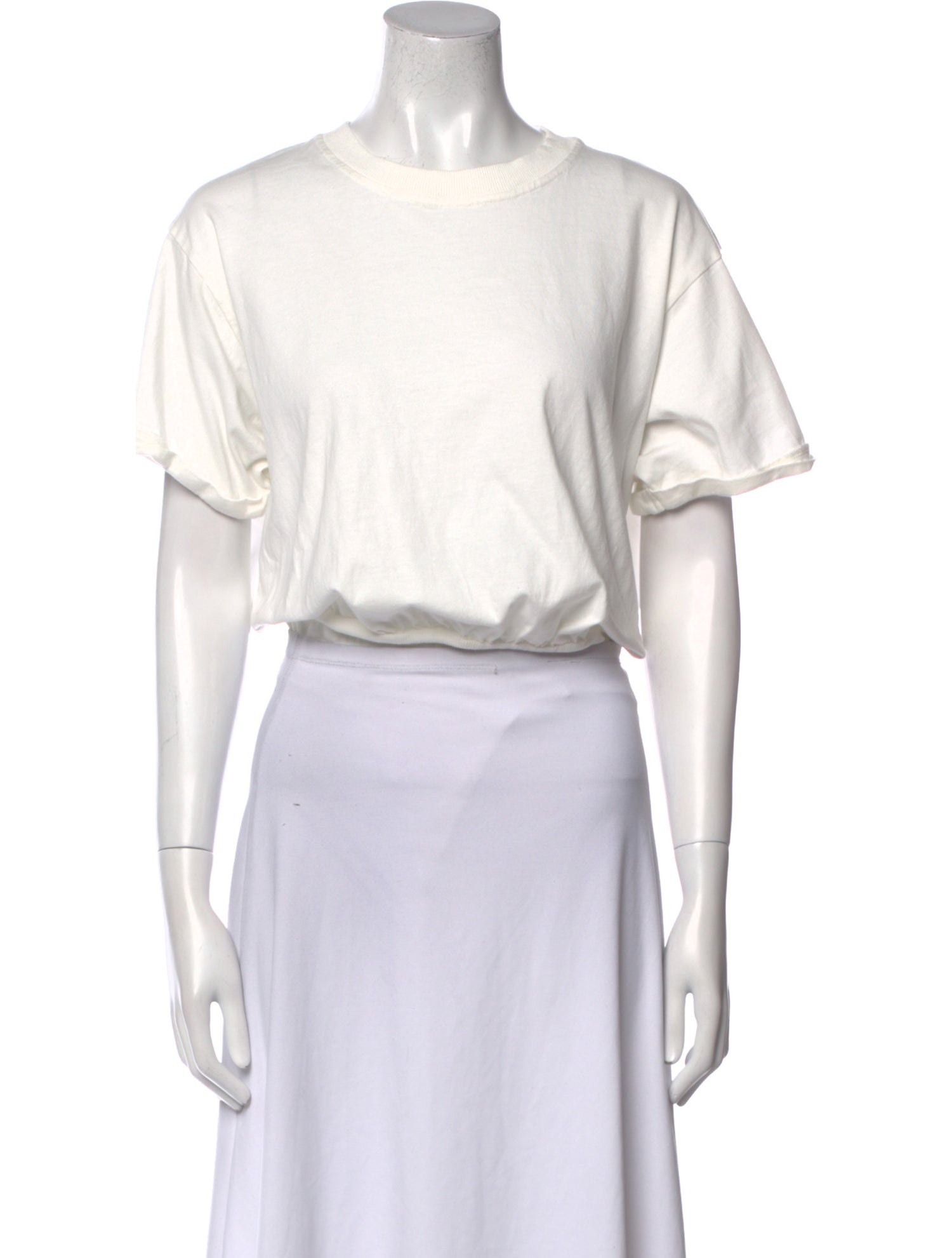 Nonchalant Bette Crew Neck Crop Top