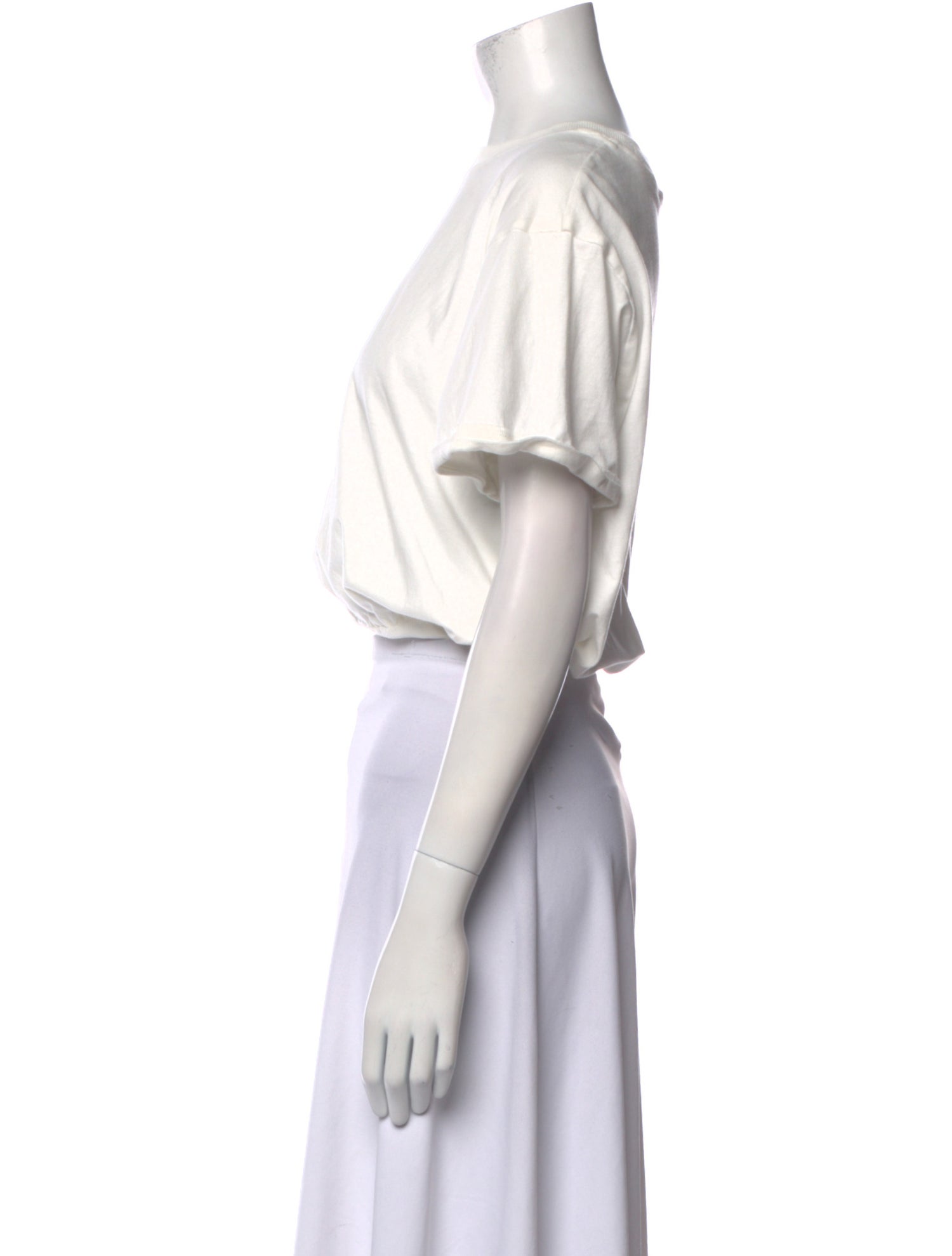 Nonchalant Bette Crew Neck Crop Top