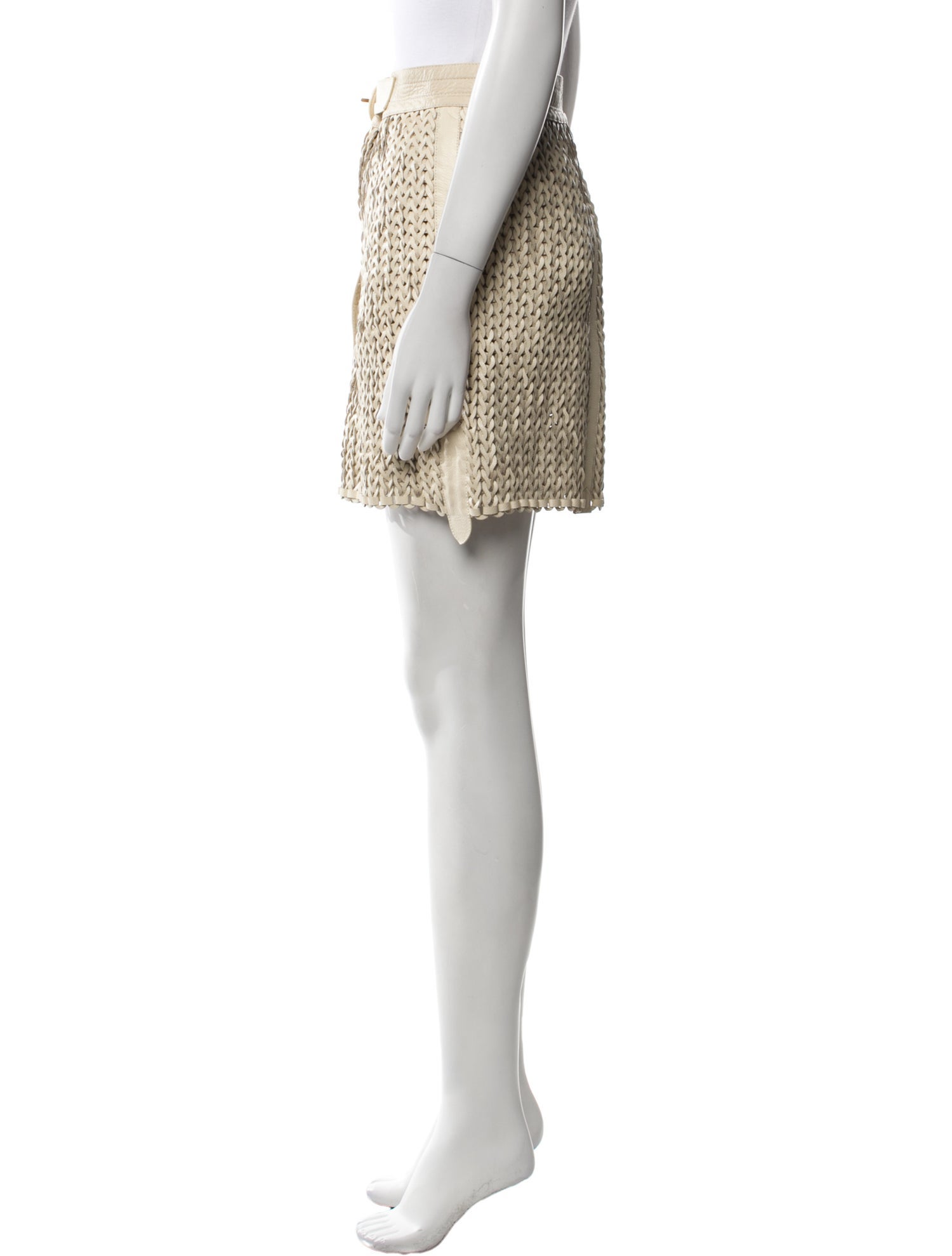 Nonchalant Leather Mini Skirt w/ Tags