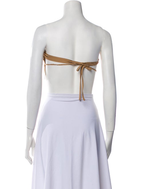 Nonchalant Strapless Crop Top