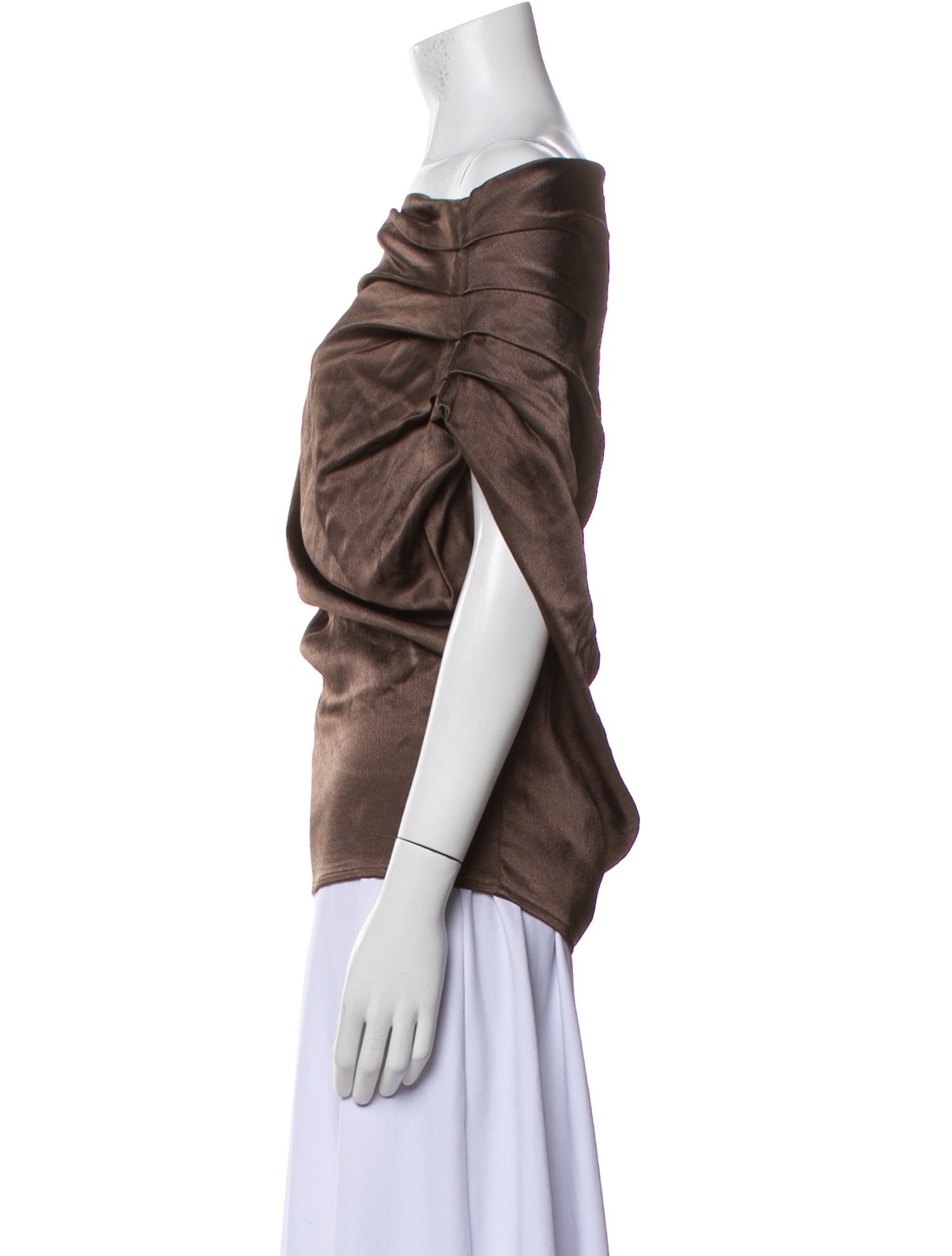 Nonchalant Off-The-Shoulder Short Sleeve Top w/ Tags