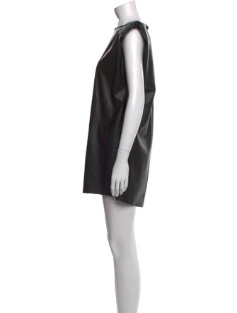 Nonchalant Bateau Neckline Mini Dress