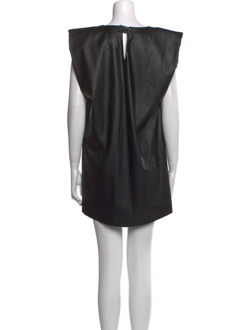 Nonchalant Bateau Neckline Mini Dress