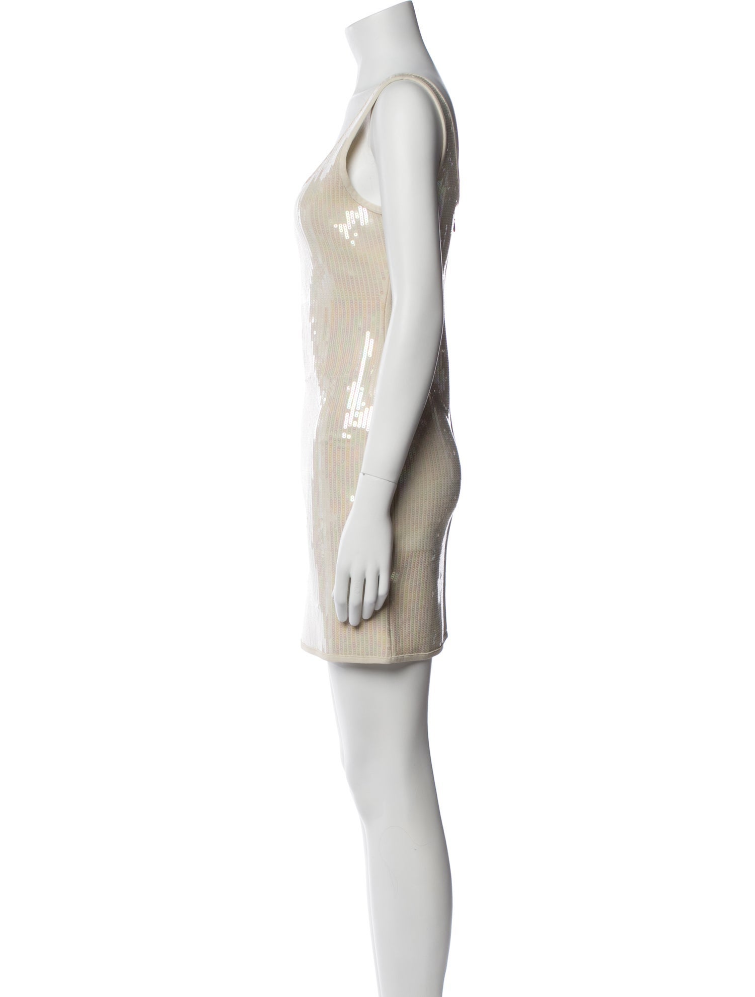 Nonchalant Scoop Neck Mini Dress