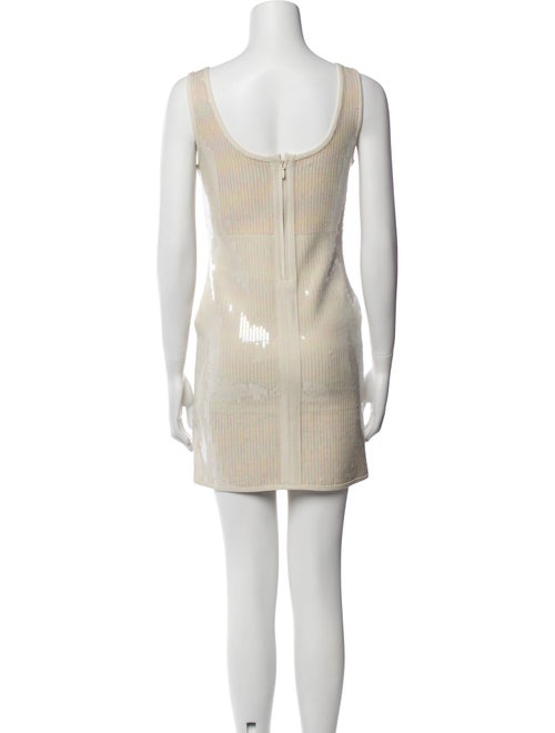 Nonchalant Scoop Neck Mini Dress