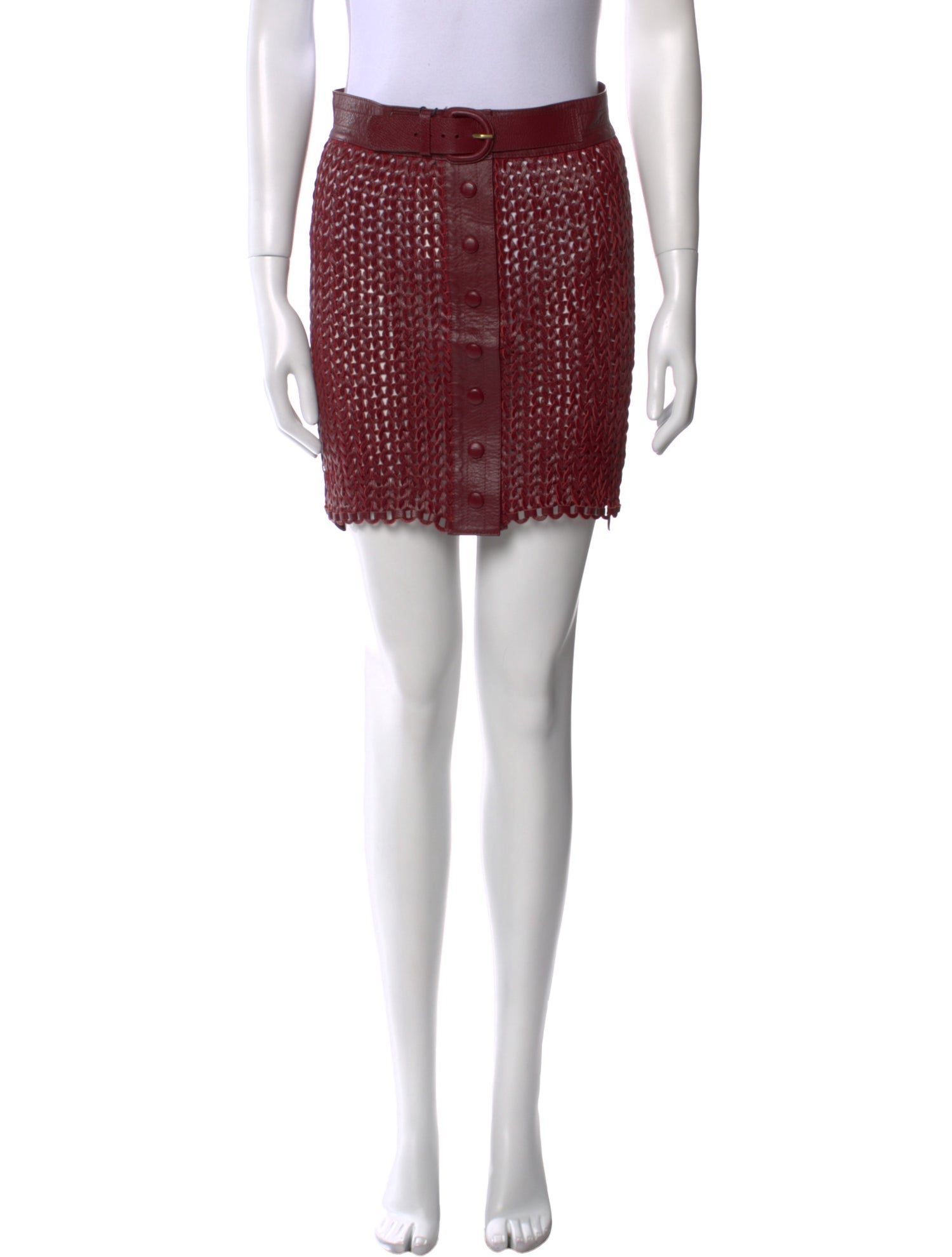 Nonchalant Leather Mini Skirt w/ Tags