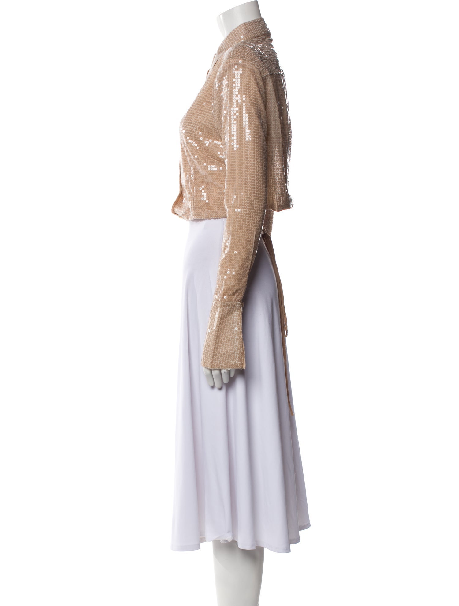 Nonchalant Mock Neck Long Sleeve Crop Top