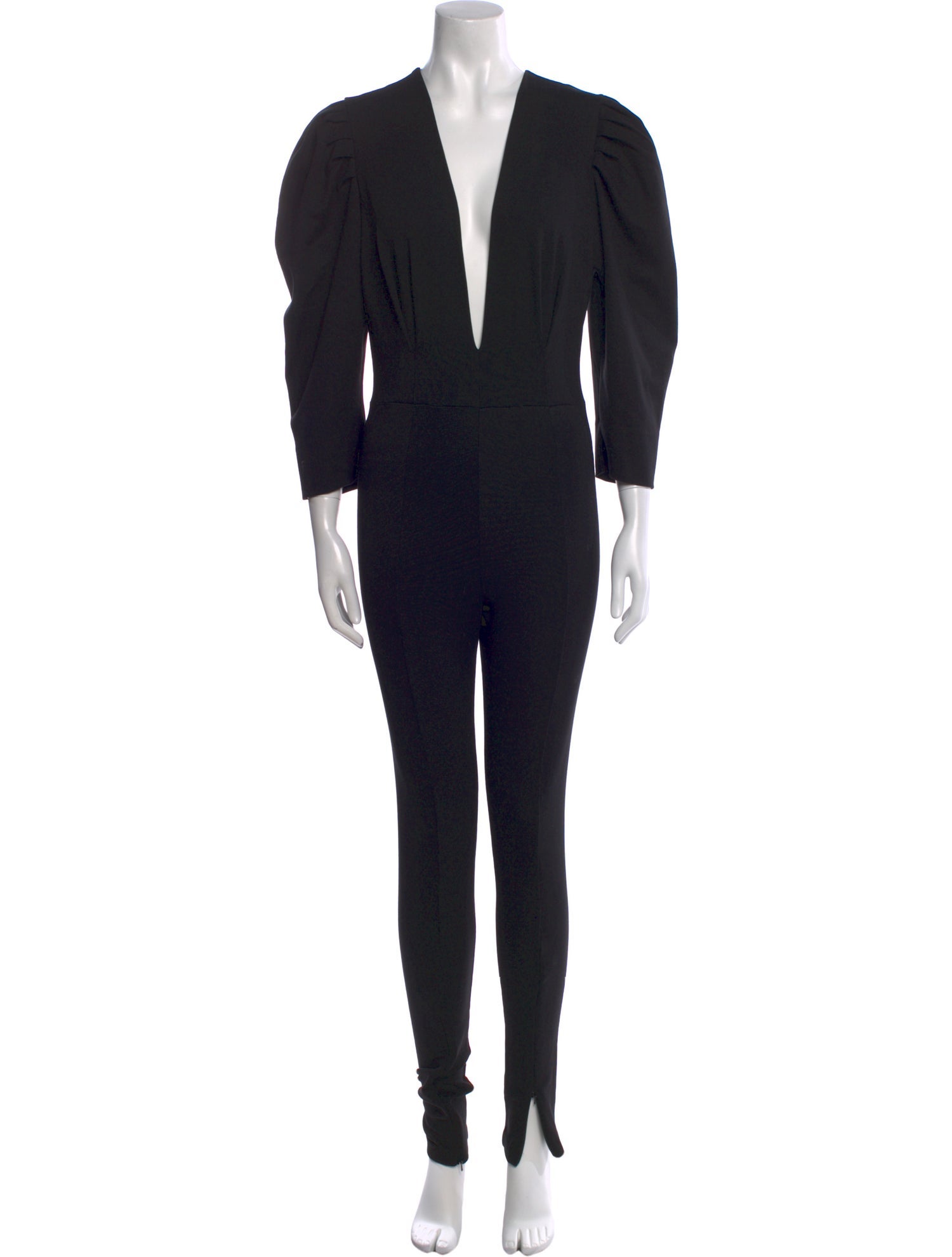 Nonchalant Plunge Neckline Jumpsuit