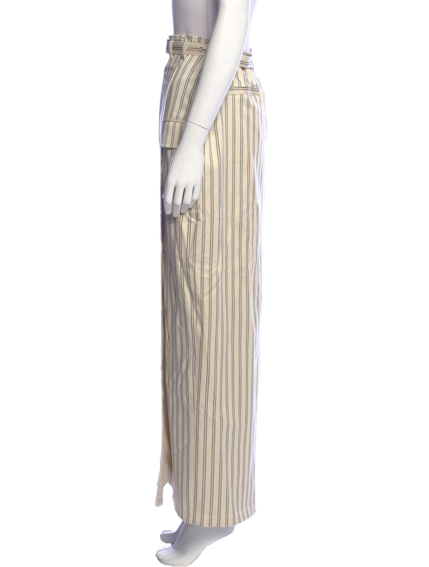 Nonchalant Striped Long Skirt w/ Tags