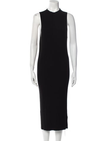 Ninety Percent Dresses Crew Neck Midi Length Dress M