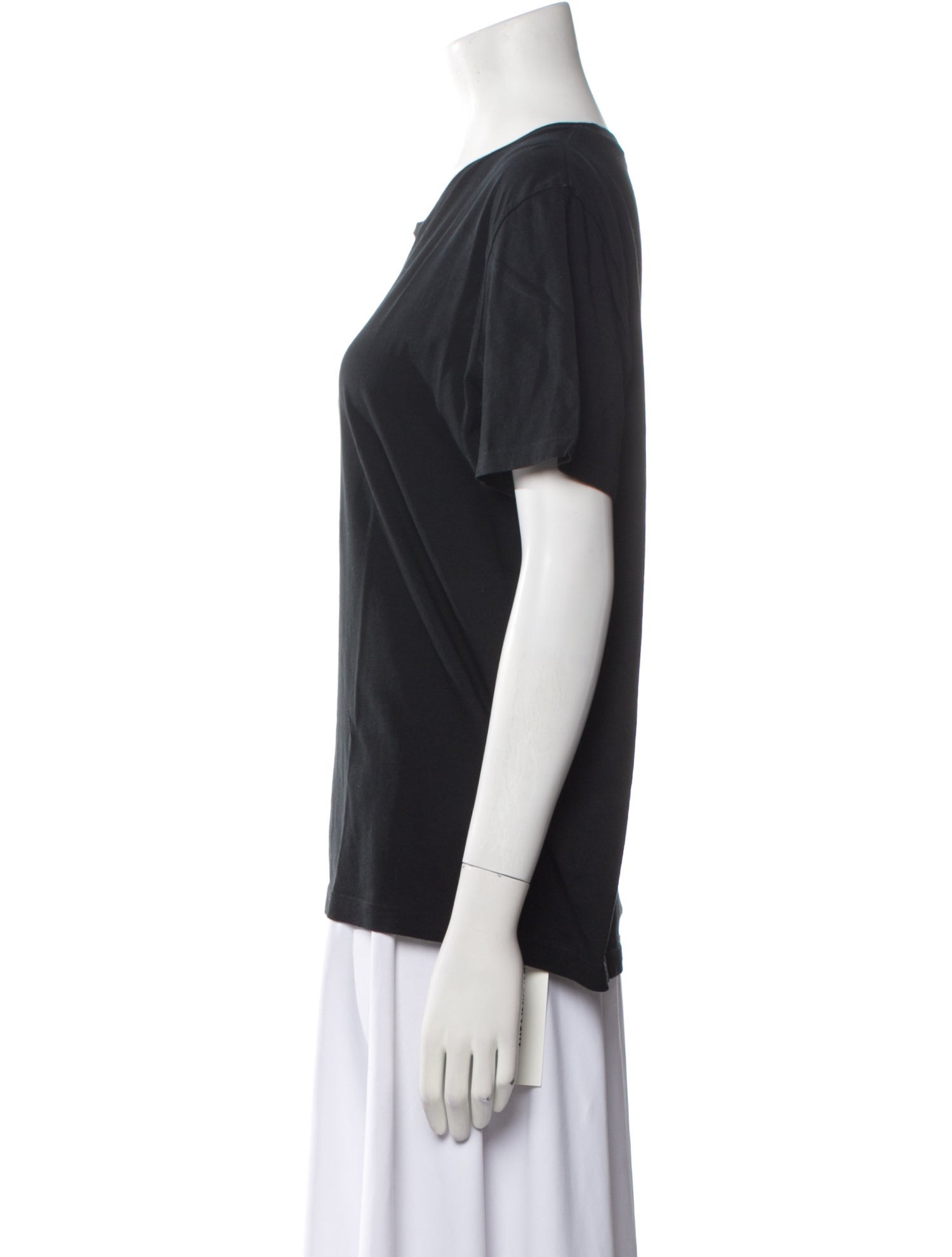 NINETY PERCENT Crew Neck Short Sleeve T-Shirt