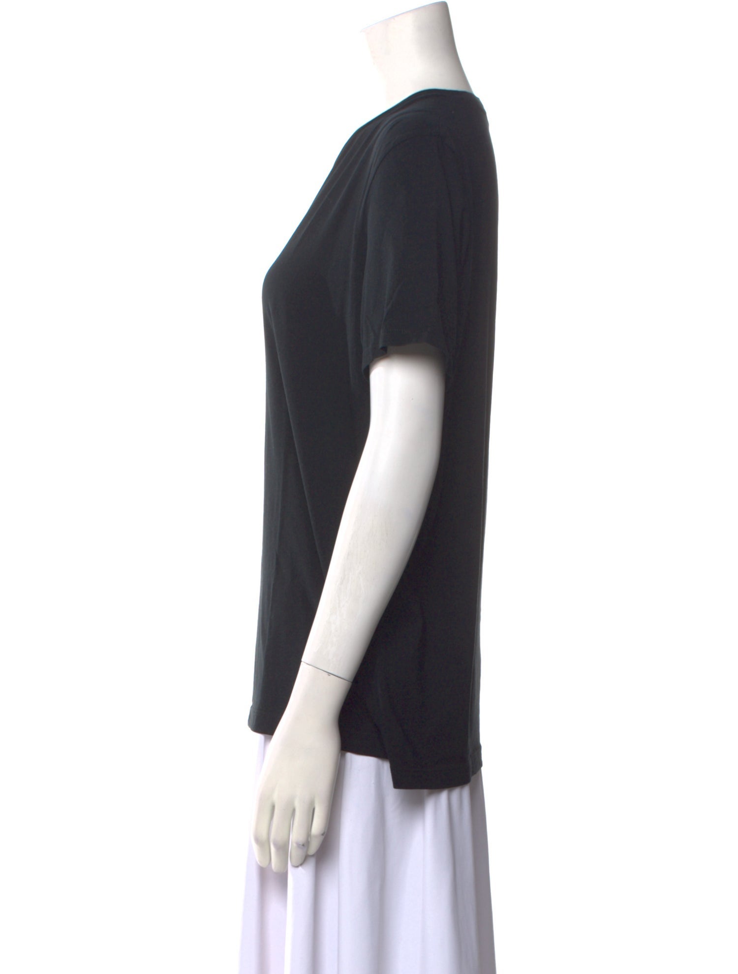 NINETY PERCENT Crew Neck Short Sleeve T-Shirt