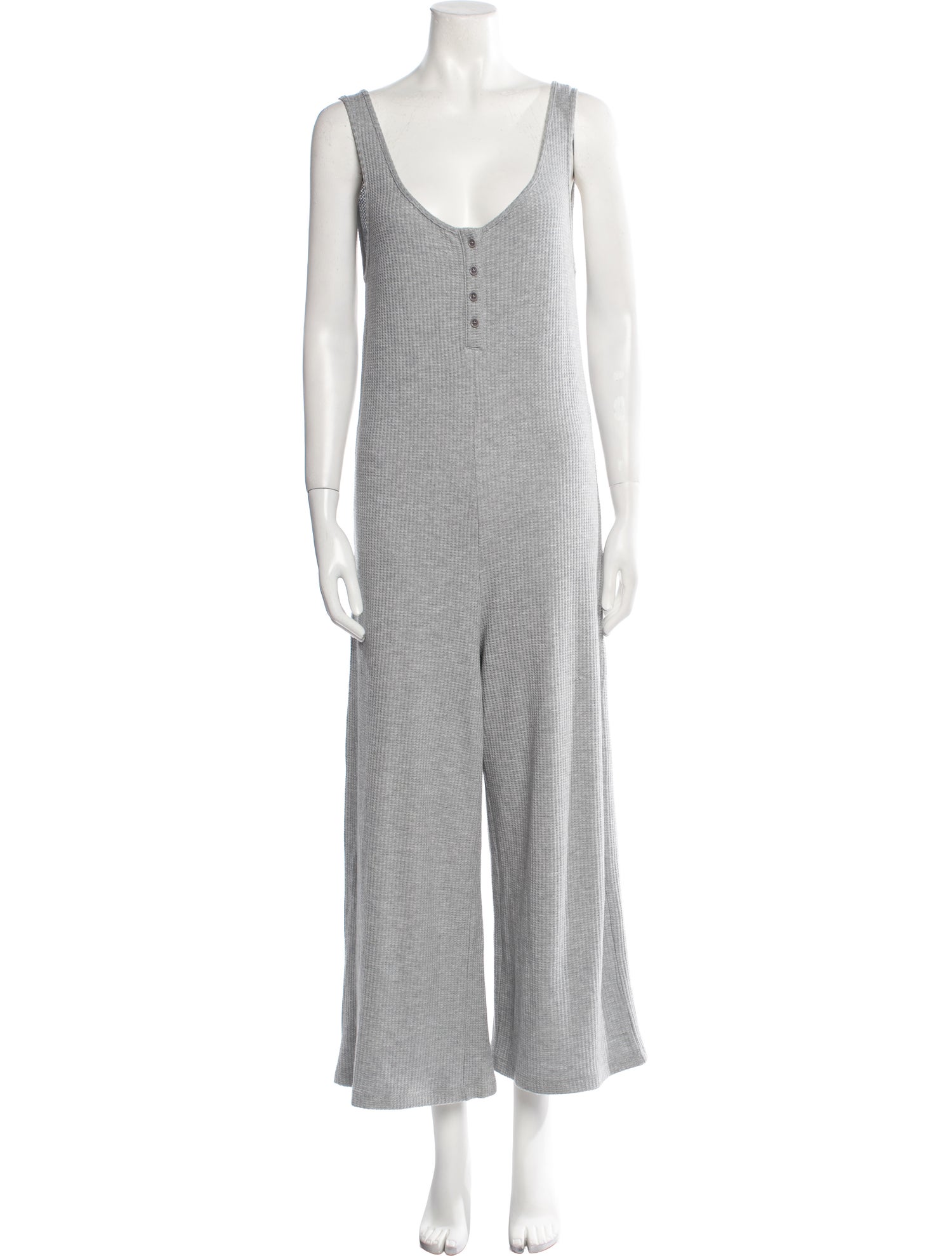 NINETY PERCENT V-Neck Jumpsuit