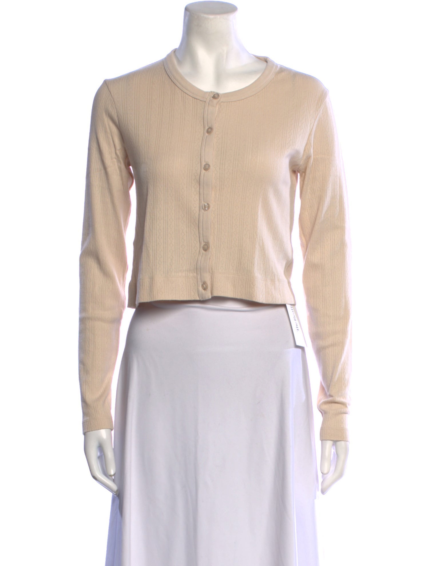 NINETY PERCENT Crew Neck Sweater