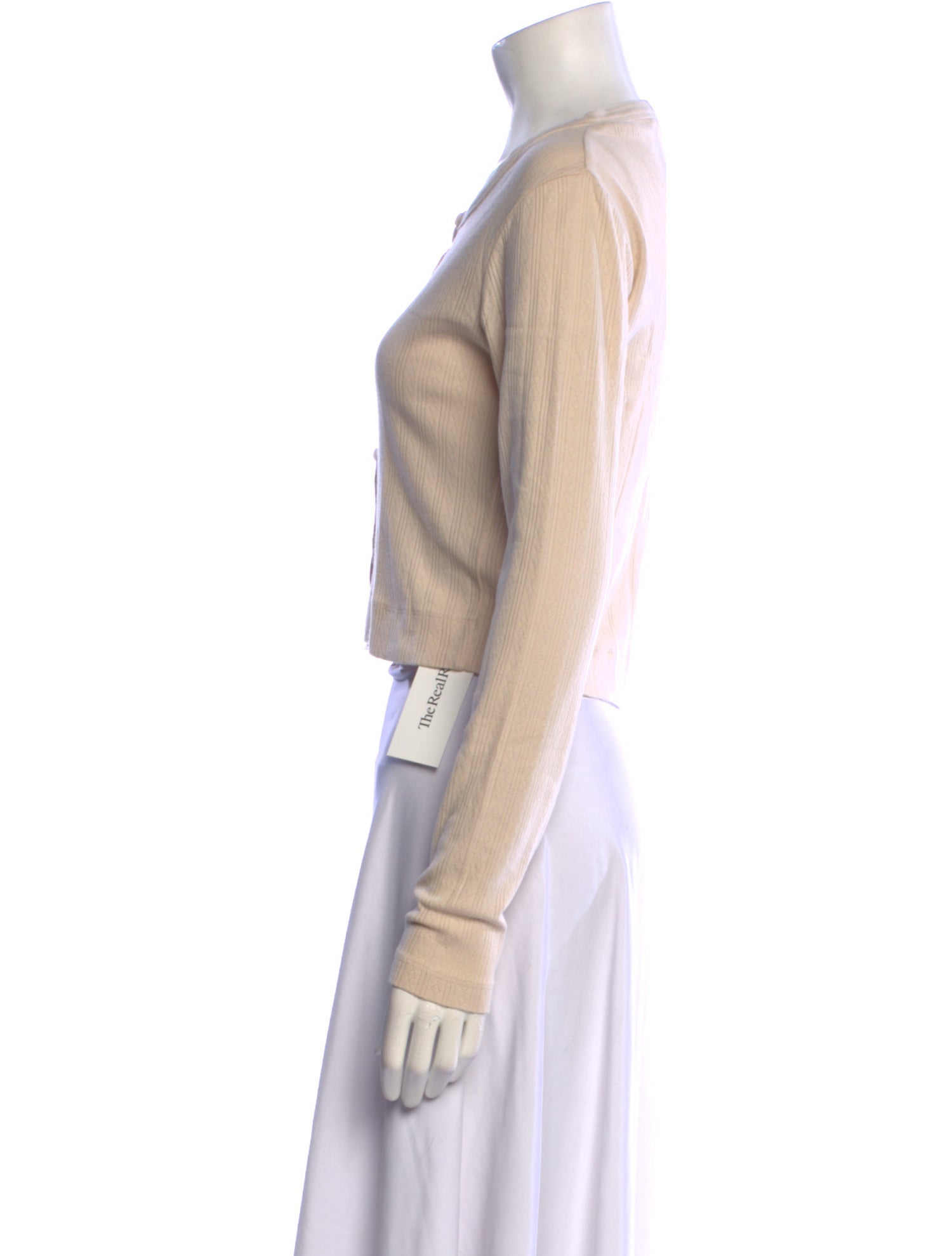 NINETY PERCENT Crew Neck Sweater