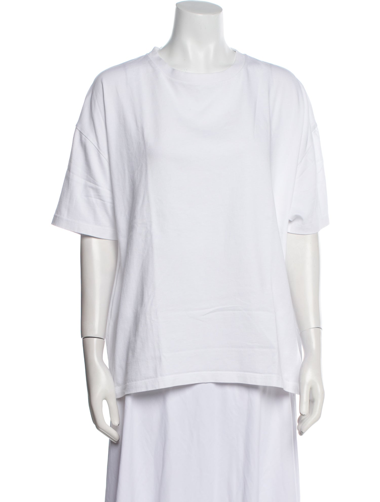 NINETY PERCENT Crew Neck Short Sleeve T-Shirt