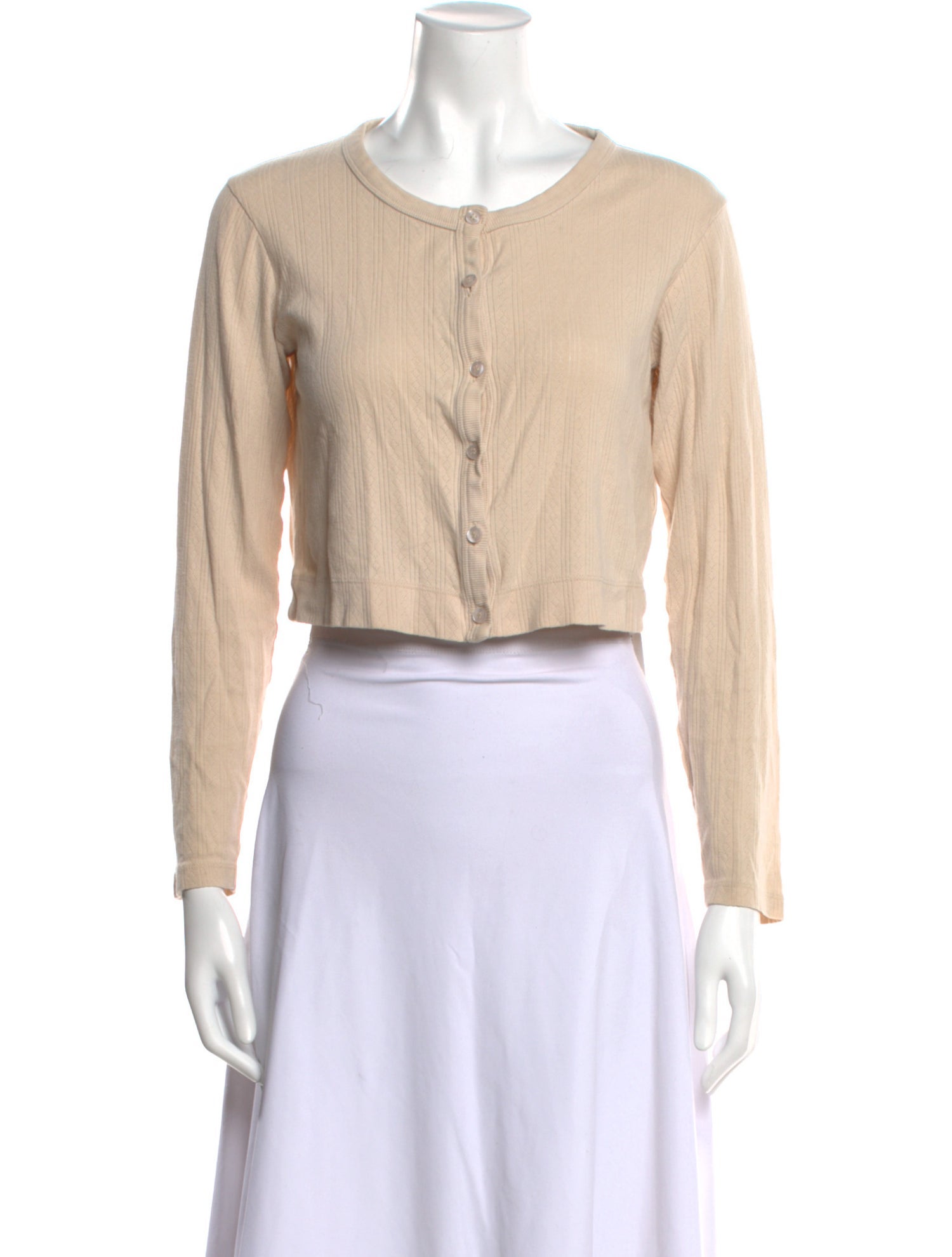 NINETY PERCENT Scoop Neck Sweater