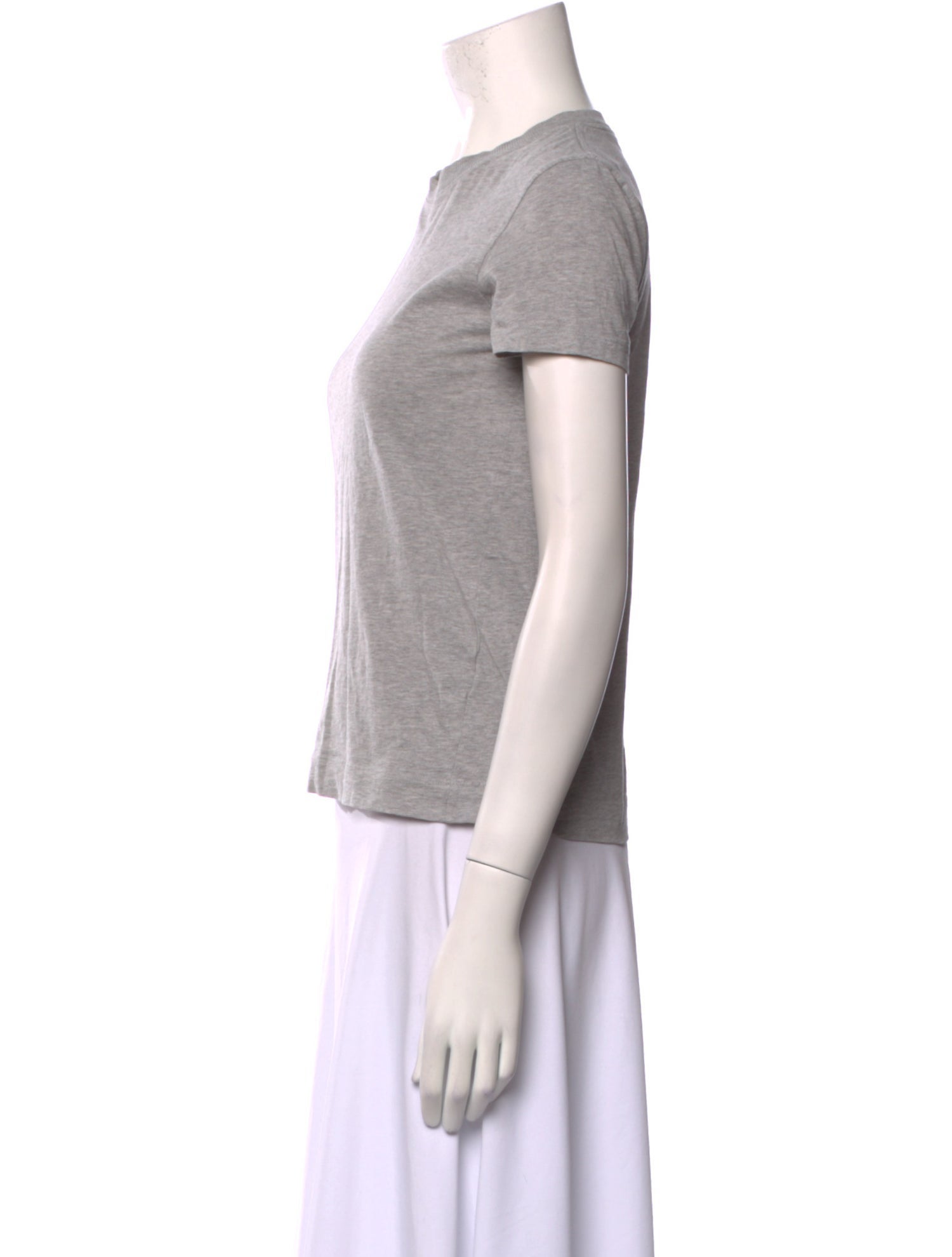 NINETY PERCENT Crew Neck Short Sleeve T-Shirt