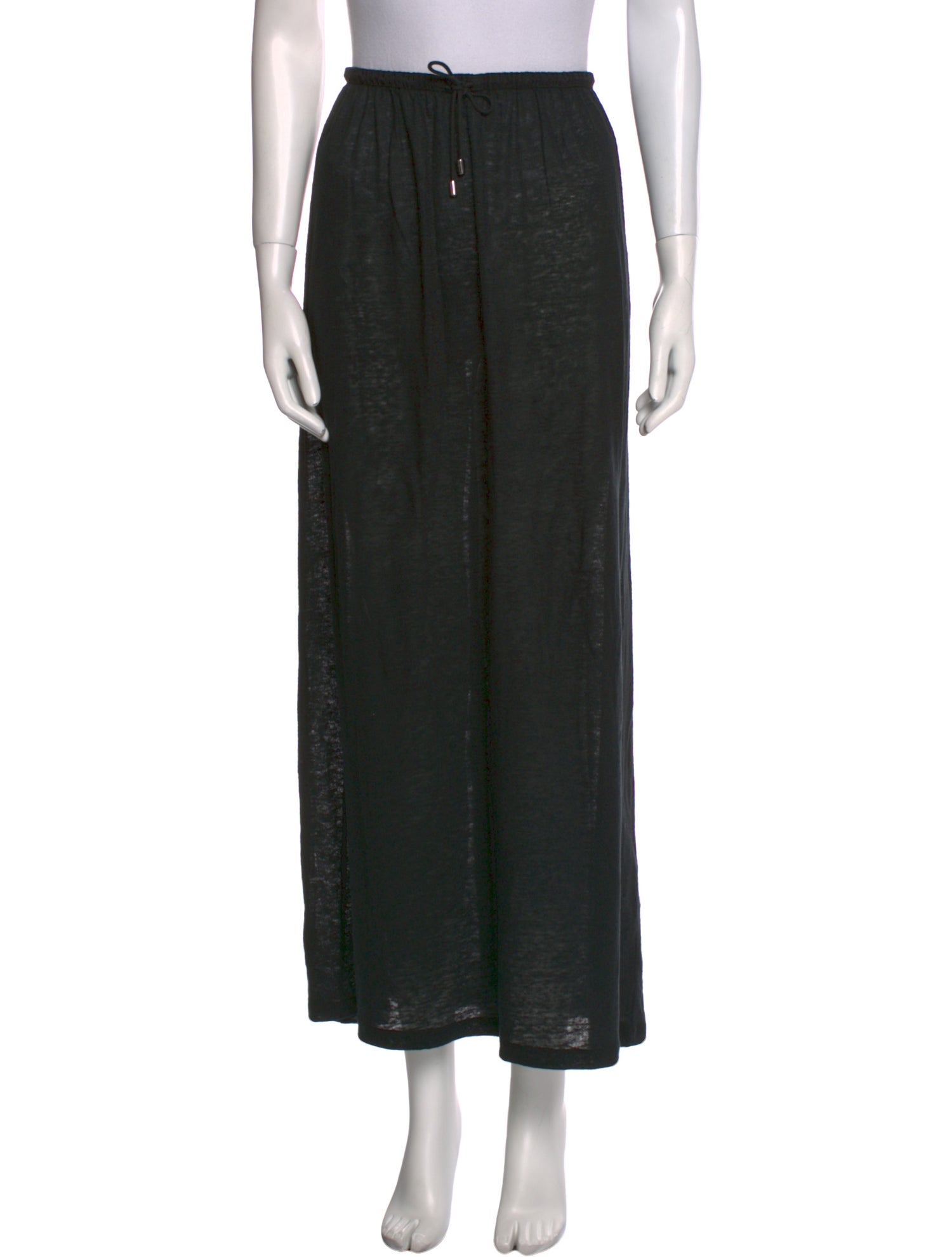 NINETY PERCENT Linen Midi Length Skirt