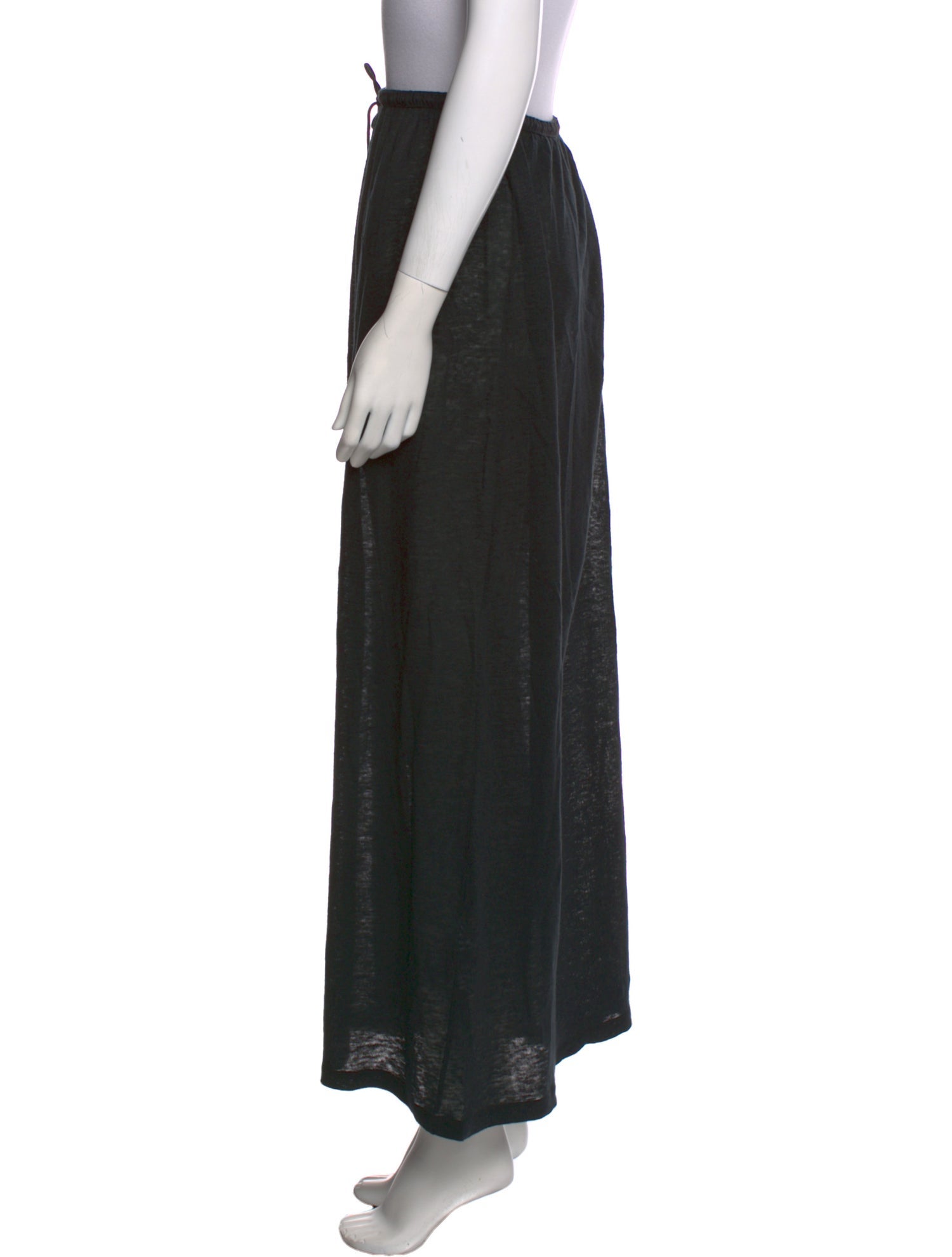 NINETY PERCENT Linen Midi Length Skirt