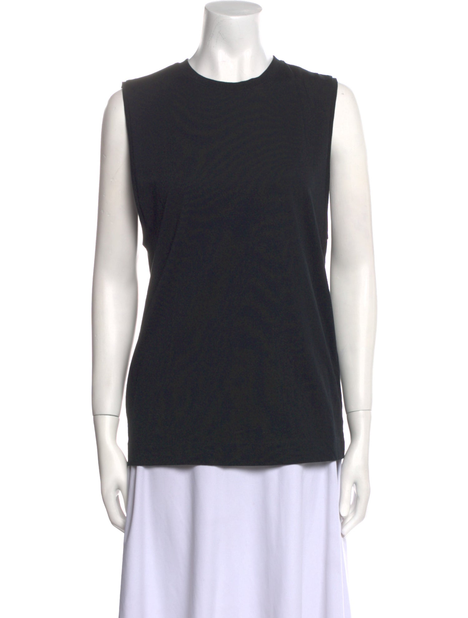 NINETY PERCENT Crew Neck Sleeveless Top