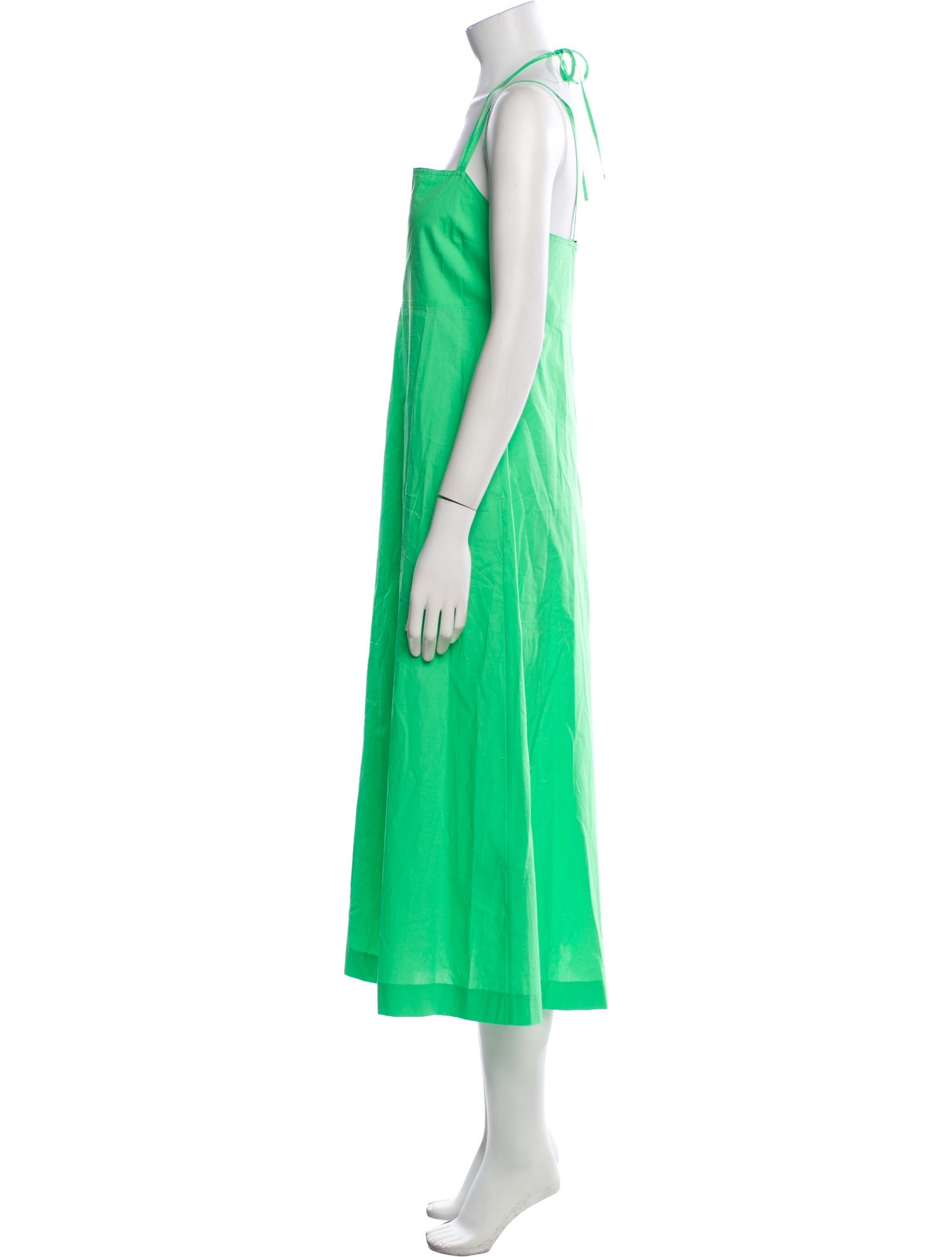 NINETY PERCENT Square Neckline Midi Length Dress w/ Tags
