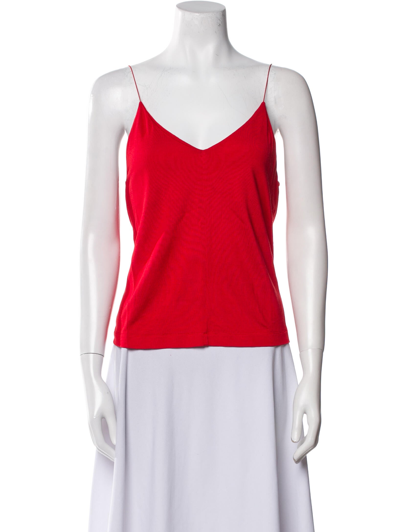 NINETY PERCENT V-Neck Sleeveless Top