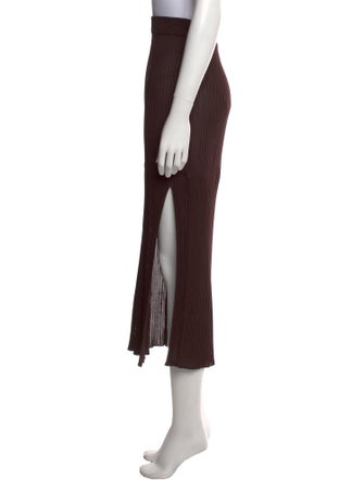 NINETY PERCENT Midi Length Skirt