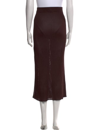 NINETY PERCENT Midi Length Skirt