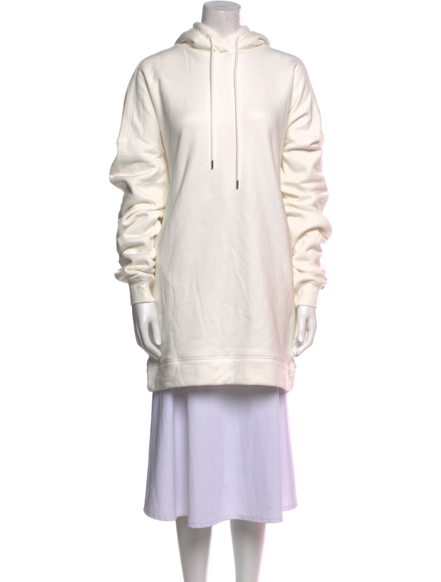 NINETY PERCENT Mock Neck Long Sleeve Sweatshirt