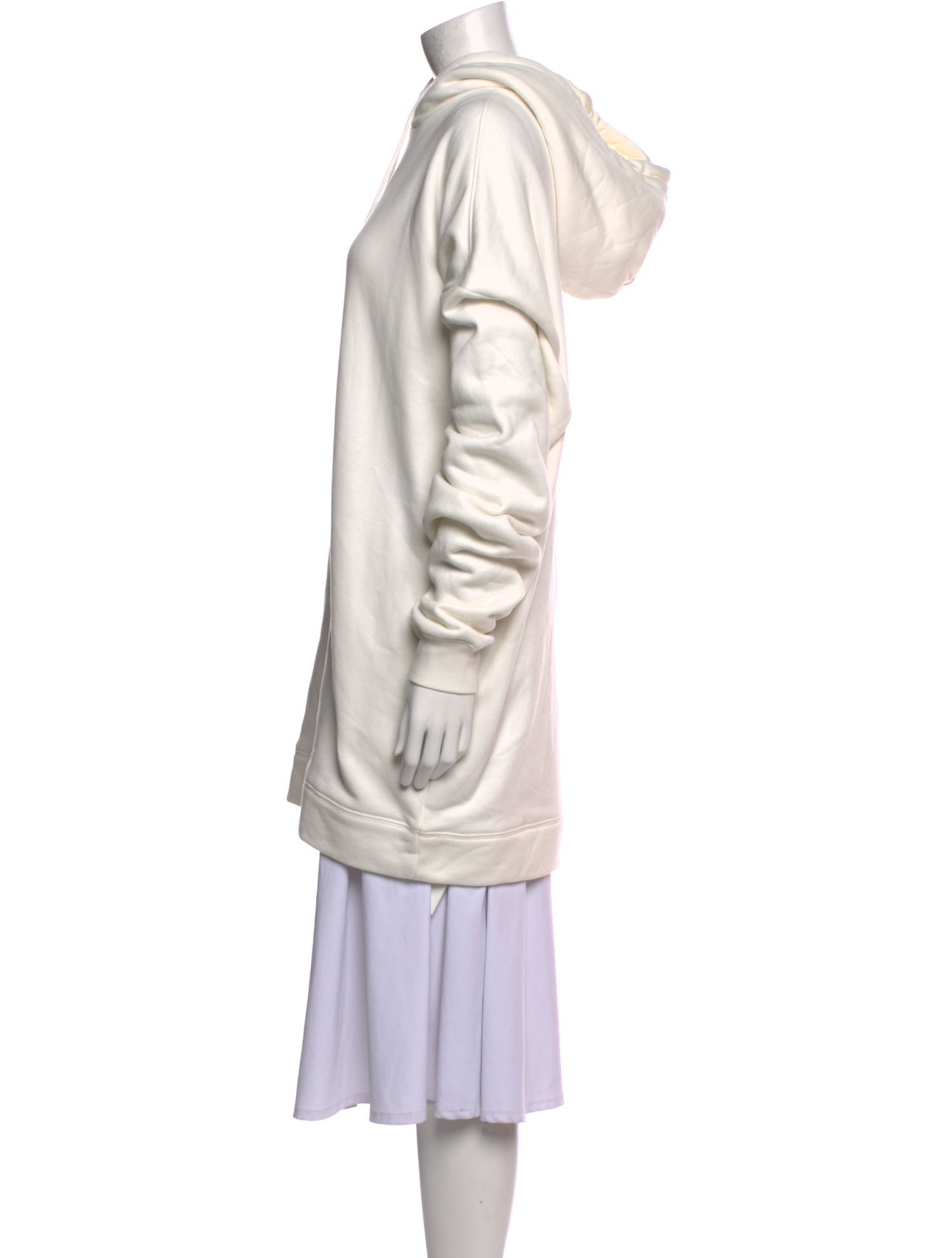 NINETY PERCENT Mock Neck Long Sleeve Sweatshirt