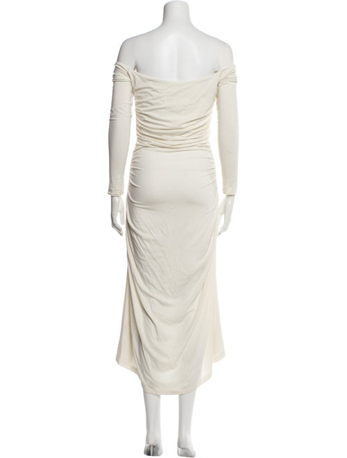 NINETY PERCENT Off-The-Shoulder Long Dress