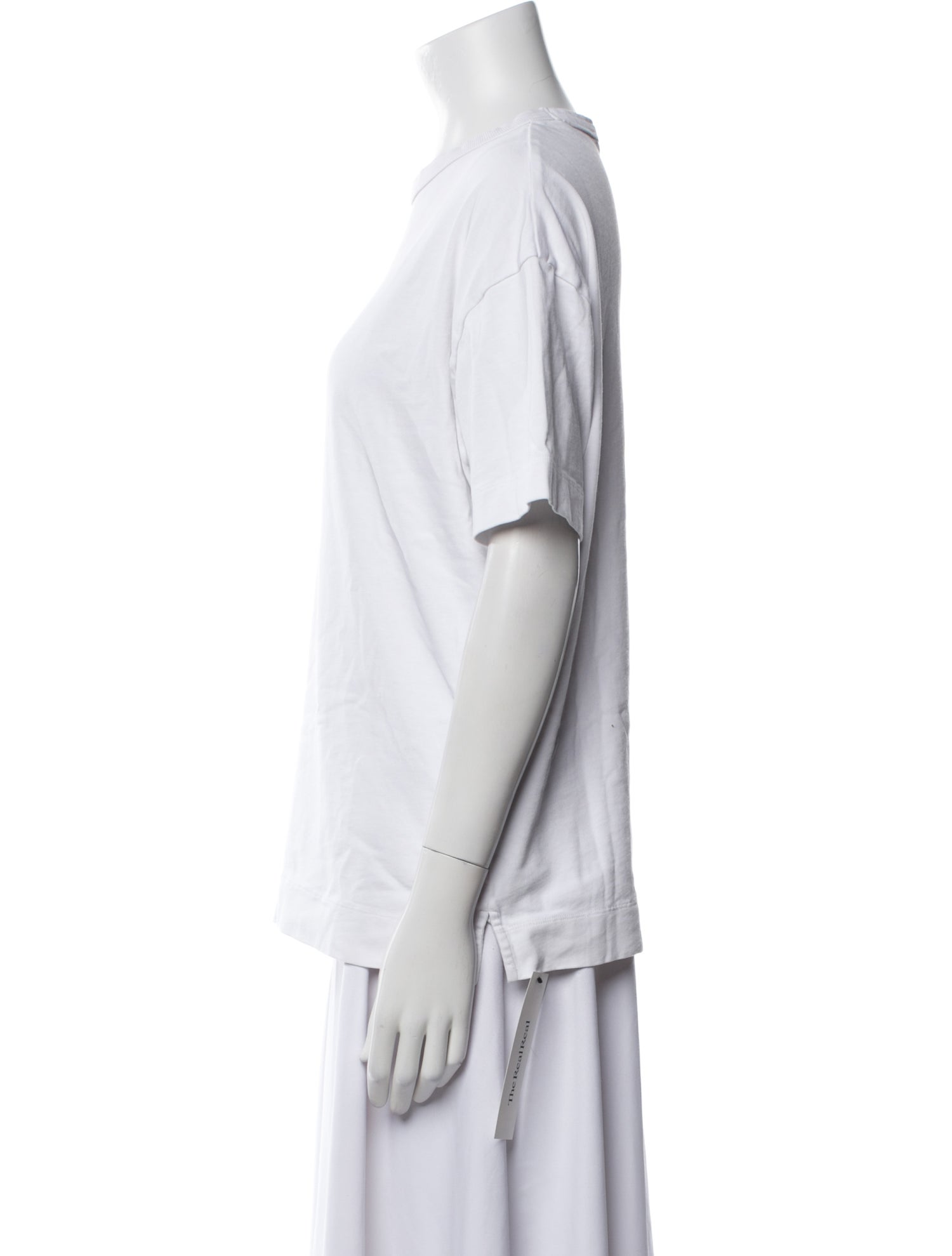 NINETY PERCENT Crew Neck Short Sleeve T-Shirt